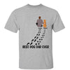 Best Dog Dad Ever Paw Prints Personalized Shirt