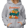 Green Checkered Truck Grandma Pumpkins Personalized Shirt