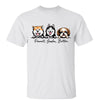 Peeking Dogs Gift For Dog Mom Dog Dad Dog Lovers Personalized Shirt