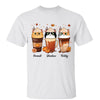 Fall Season Pumpkin Spice Latte Fluffy Cats Personalized Shirt