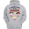 Cute Kid Faces Favorite People Call Me Grandpa Dad Uncle Personalized Shirt