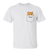 Fluffy Cats Face Pocket Personalized Shirt