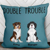 Cute Sitting Dog Personalized Pillow (Insert Included)