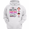 Awesome Mom Grandma Belongs To Personalized Shirt