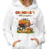 Fall Season Pumpkins Wagon Grandma Mom Little Pumpkins Personalized Shirt