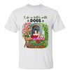 Doll Dog Mom At Balcony Personalized Shirt