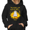 Fluffy Cats On Sunflower Personalized Shirt