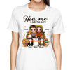 Doll Couple Sitting On Car With Cats Personalized Shirt