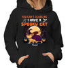 Halloween You Can‘t Scare Me I Have Spooky Cats Personalized Shirt
