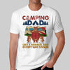 Cooler Camping Dad Bear Family Personalized Shirt