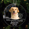 If Loved Could Have Kept You Dog Cat Pet Blossom Tree Memorial Personalized Photo Acrylic Ornament