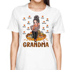 Fall Season Grandma Pumpkin Personalized Shirt