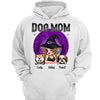 Dog Mom Pretty Woman Halloween Purple Moon Personalized Shirt