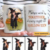 Doll Couple Kissing When We‘re Together Every Night Is Halloween Personalized Mug
