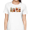 Fall Season Pumpkin Spice Coffee Latte Thanksgiving Shirt