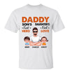 Real Man Dad Son‘s First Love Daughter First’s Hero Personalized Shirt