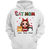 Christmas Pattern Doll Cat Mom Personalized Shirt