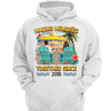 Summer Couple Back View The Beach Is Calling Personalized Shirt