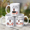 Real Man Like Father Like Daughter Son Doll Kids Father's Day Gift For Dad Daddy Personalized Mug