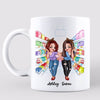 Sassy Girls In The Supermarket Personalized Mug