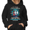 Proud Daughter Of Dad In Heaven Personalized Hoodie Sweatshirt