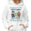 Couple Annoying Each Other Kitchen Anniversary Gift Personalized Shirt