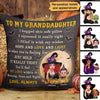 Halloween To My Granddaughter Grandson Personalized Pillow (Insert Included)