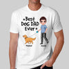 The Walking Dad Doll & Walking Dog Personalized Shirt