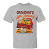 Red Truck Fall Season Pumpkin Grandma Personalized Shirt