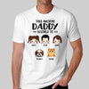 This Daddy Belongs To Kid Dog Cat Gift For Dad Grandpa Mom Grandma Personalized Shirt