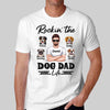 Rockin‘ Dog Dad Life Real Man Personalized Shirt