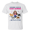 Doll Girl Sitting And Walking Cats Personalized Shirt