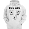 Dog Mom Dog Dad Dog Head Outline Personalized Shirt