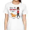 Rockin‘ The Dog Mom Life Walking Dog Personalized Shirt