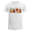 Fall Season Pumpkin Spice Coffee Latte Thanksgiving Shirt