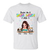 Dog Mom Life Colorful Pattern Gift Personalized Shirt