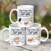 Happy Father‘s Day Toilet Paper Cats Personalized Mug