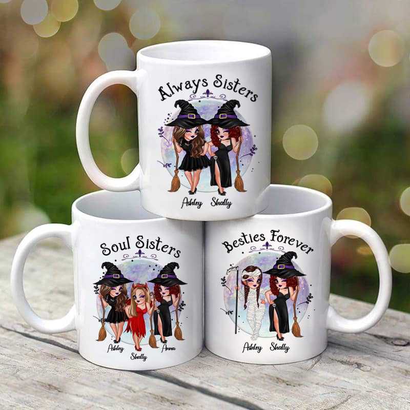 Always Sisters - Personalized Mug