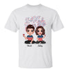 Doll Couple Sitting 4th Of July Happy Independence Day Personalized Shirt