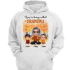 Fall Season Love Is Being Called Grandma Doll Style Personalized Shirt