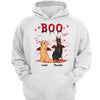 Halloween Boo Devil Sitting Dog Personalized Shirt