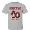 Polka Dot Pattern Doll Sisters Perfect Best Friends Personalized Shirt