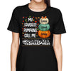 Favorite Pumpkin Grandma Fall Season Personalized Shirt