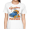 Grandma‘s Pumpkin Front View Truck Personalized Shirt