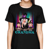 Northern Light Halloween Grandma & Grandkids Personalized Shirt