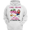 A Camping Doll Girl And Her Fur Babies Personalized Hoodie Sweatshirt