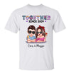 Cool Couple Together Since Anniversary Gift For Him For Her Personalized Shirt