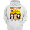 Mother Of Meownsters Fluffy Cats Halloween Yellow Moon Personalize Shirt