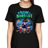 Night Halloween Rockin‘ Grandma Personalized Shirt