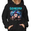 Halloween Night Grandma Witch And Kids Personalized Shirt